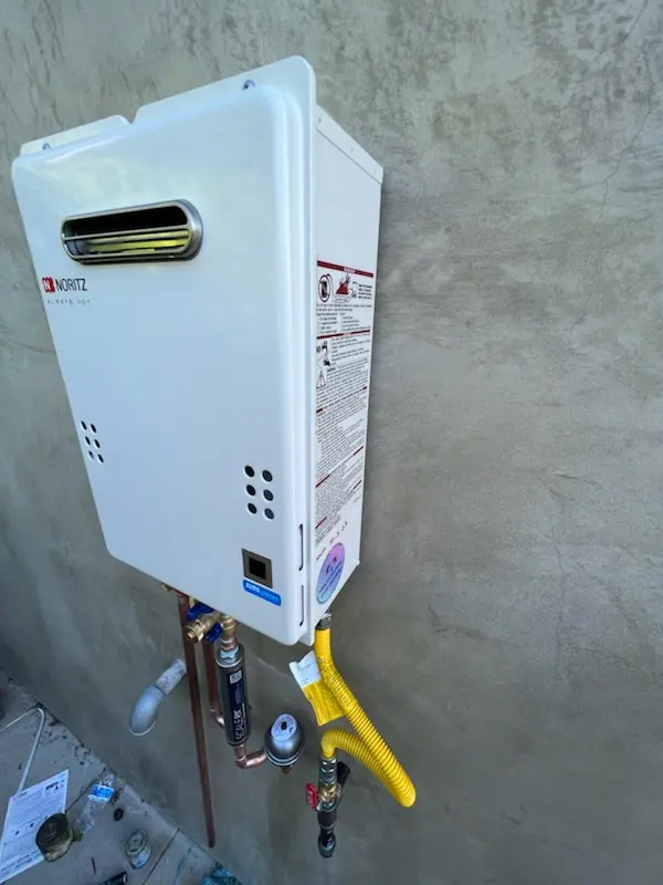 Tankless water heater installation for Sweet Home homes